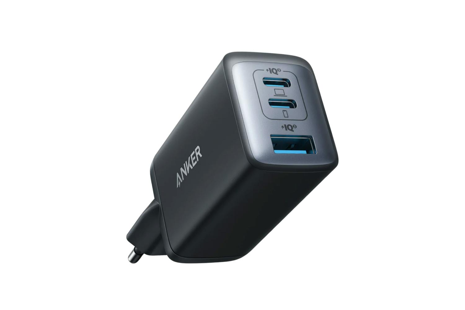 GaNPrime 735 Charger Kompakti GaNPrime 735 Charger -laturi tuntuu tukevalta alumiinikappaleelta.